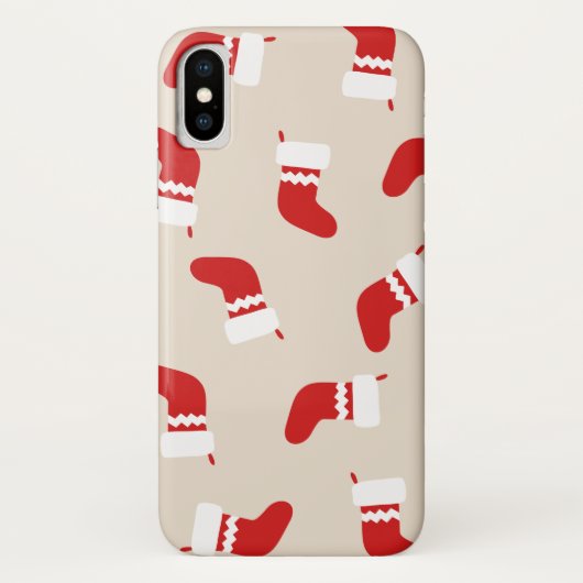 Traditioneel kerststookpatroon Case-Mate iPhone case (Achterkant)