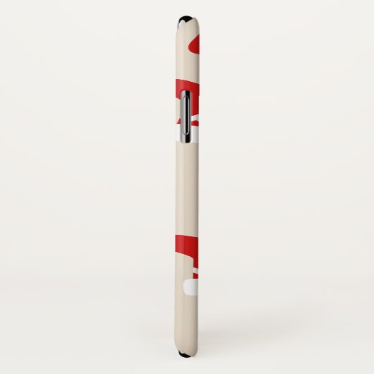 Traditioneel kerststookpatroon Case-Mate iPhone case (Achterkant / rechts)