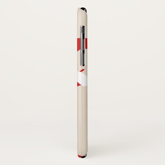 Traditioneel kerststookpatroon Case-Mate iPhone case (Achterkant/links)