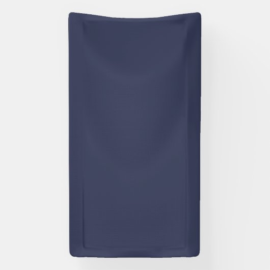 Traditioneel - Klassieke blauwe banner (Verticaal)