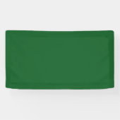 Traditioneel - Klassieke groene banner (Horizontaal)