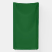 Traditioneel - Klassieke groene banner (Verticaal)