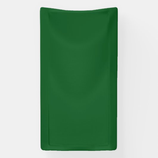 Traditioneel - Klassieke groene banner (Verticaal)