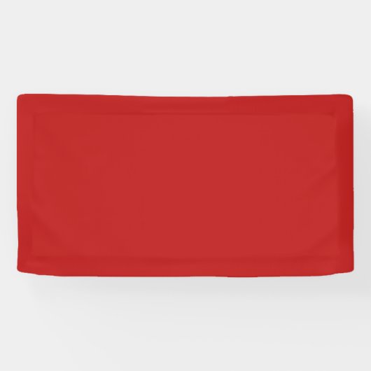 Traditioneel - Klassieke rode banner (Horizontaal)