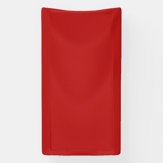 Traditioneel - Klassieke rode banner (Verticaal)