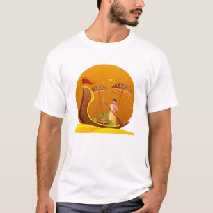 Traditioneel Konam festival T-shirt