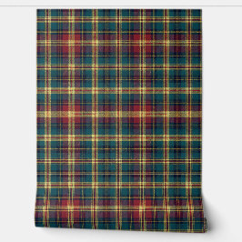 Traditioneel Koninklijk Schots Tartan Schotse Plai Behang