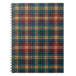 Traditioneel Koninklijk Schots Tartan Schotse Plai Notitieboek