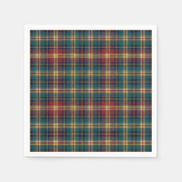Traditioneel Koninklijk Schots Tartan Schotse Plai Servet