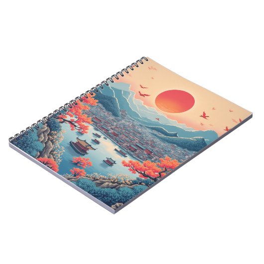 Traditioneel Korea Notitieboek (Linkerzijde)