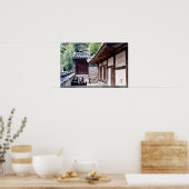 Traditioneel Koreaans huis Poster (Keuken)