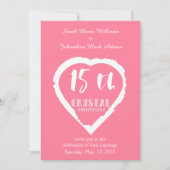 Traditioneel kristal ter gelegenheid van de 15e br kaart (Voorkant)