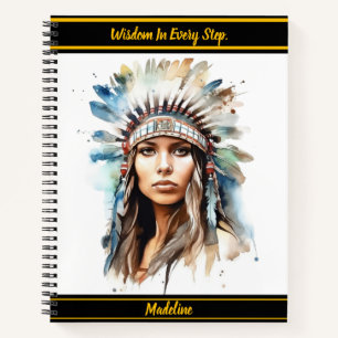 Traditioneel kunstdagboek: gedurfde patronen notitieboek