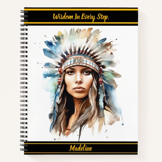 Traditioneel kunstdagboek: gedurfde patronen notitieboek (Voorkant)