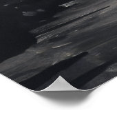 Traditioneel Landschap Inkt Schilderen Poster - Na (Hoek)