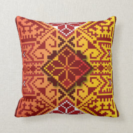 Traditioneel Lets Amber Auseklis folk design Kussen