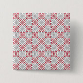 Traditioneel Lets ZON teken geometrisch patroon II Vierkante Button 5,1 Cm (Voorkant)