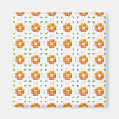 Traditioneel Lets ZUN-teken geometrisch ontwerp IX Magneet (Voorkant)