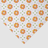 Traditioneel Lets ZUN-teken geometrisch ontwerp IX Tissuepapier (Detail)