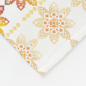 Traditioneel Lets ZUN-teken geometrisch ontwerp VI Fleece Deken (Hoek)