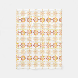 Traditioneel Lets ZUN-teken geometrisch ontwerp VI Fleece Deken