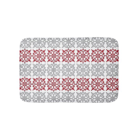 Traditioneel Lets ZUN-teken geometrisch patroon I Badmat (Voorkant)