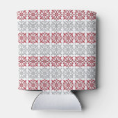 Traditioneel Lets ZUN-teken geometrisch patroon I Blikjeskoeler (Achterkant)