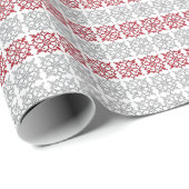 Traditioneel Lets ZUN-teken geometrisch patroon I Cadeaupapier (Rol Hoek)