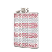 Traditioneel Lets ZUN-teken geometrisch patroon I Heupfles (Links)