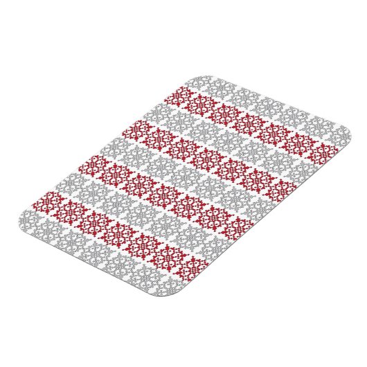 Traditioneel Lets ZUN-teken geometrisch patroon I Magneet (Linkerzijde)