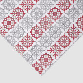 Traditioneel Lets ZUN-teken geometrisch patroon I Tissuepapier (Detail)