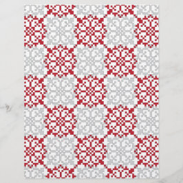 Traditioneel Lets ZUN-teken geometrisch patroon II