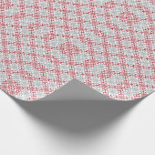 Traditioneel Lets ZUN-teken geometrisch patroon II Cadeaupapier (Hoek)