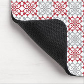 Traditioneel Lets ZUN-teken geometrisch patroon II Muismat (Hoek)