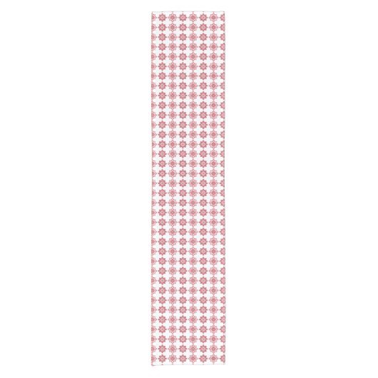 Traditioneel Lets ZUN-teken geometrisch patroon IV Korte Tafelloper (Voorkant)