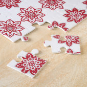 Traditioneel Lets ZUN-teken geometrisch patroon IV Legpuzzel (Zijkant)