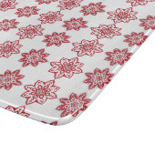 Traditioneel Lets ZUN-teken geometrisch patroon IV Snijplank (Hoek)