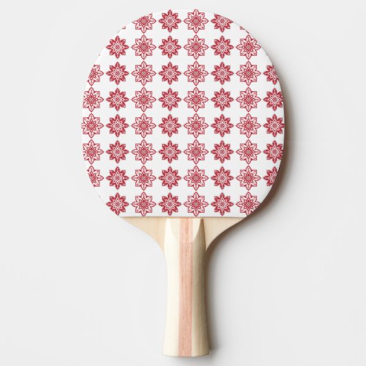 Traditioneel Lets ZUN-teken geometrisch patroon IV Tafeltennisbatje (Voorkant)