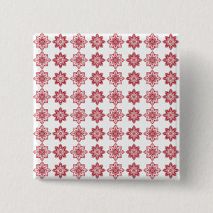 Traditioneel Lets ZUN-teken geometrisch patroon IV Vierkante Button 5,1 Cm