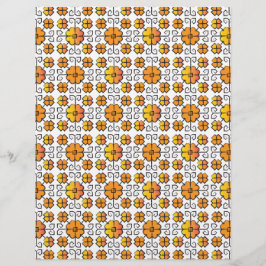 Traditioneel Lets ZUN-teken geometrisch patroon V