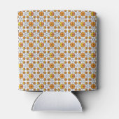 Traditioneel Lets ZUN-teken geometrisch patroon V Blikjeskoeler (Achterkant)