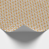 Traditioneel Lets ZUN-teken geometrisch patroon V Cadeaupapier (Hoek)