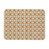 Traditioneel Lets ZUN-teken geometrisch patroon V Magneet (Horizontaal)