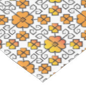 Traditioneel Lets ZUN-teken geometrisch patroon V Tafelkleed (Gekanteld)