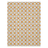 Traditioneel Lets ZUN-teken geometrisch patroon V Tafelkleed (Voorkant)