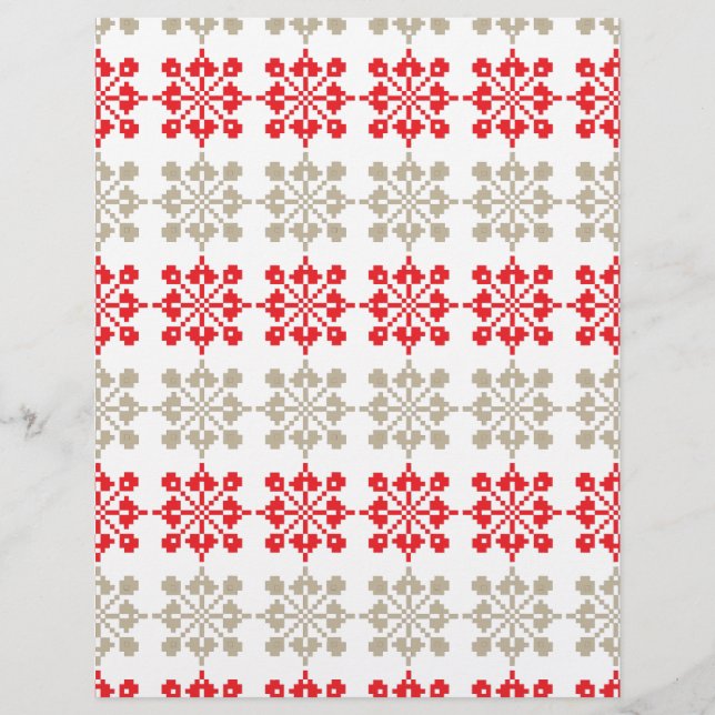 Traditioneel Lets ZUN-teken geometrisch patroon VI (Voorkant)