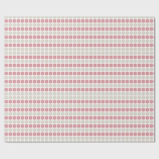 Traditioneel Lets ZUN-teken geometrisch patroon VI Cadeaupapier (Vlak)