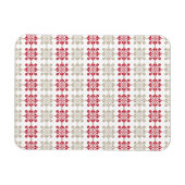 Traditioneel Lets ZUN-teken geometrisch patroon VI Magneet (Horizontaal)