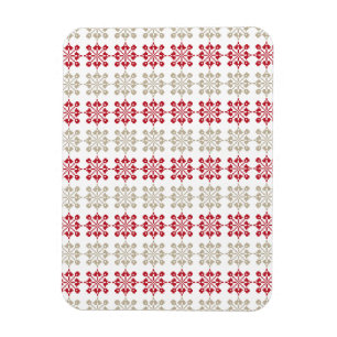 Traditioneel Lets ZUN-teken geometrisch patroon VI Magneet