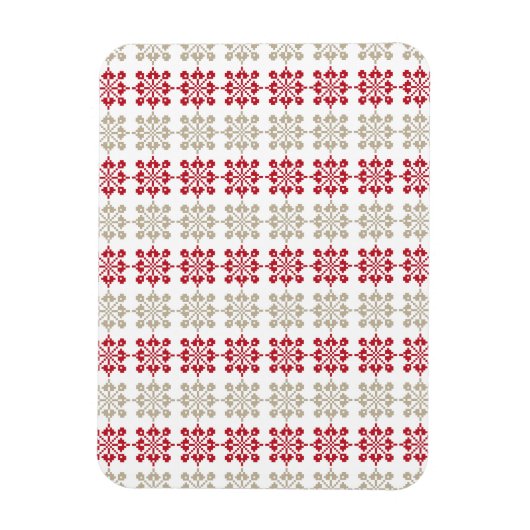 Traditioneel Lets ZUN-teken geometrisch patroon VI Magneet (Verticaal)